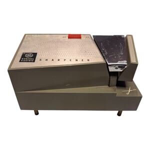 Vintage GE General Electric Knife & Scissor Sharpener 13NS2 WORKS TESTED